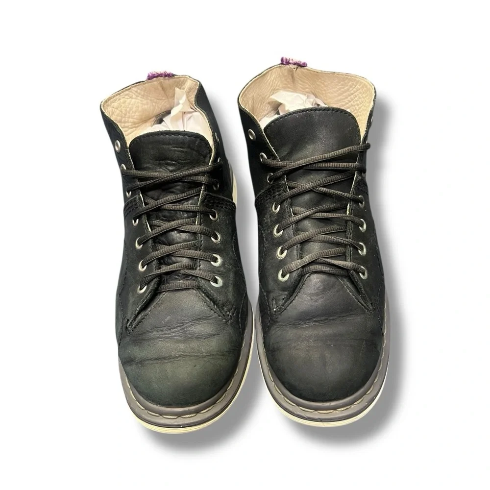 Dr Martens Philip Black Leather Chukka‎ Boots Mens 12 Sneaker Hybrid